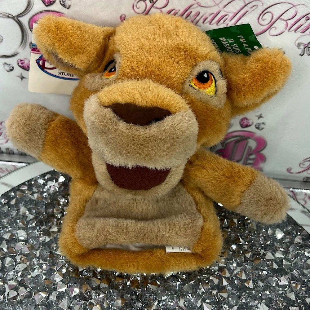 Disney lion king puppet hand brand new with tags Lion Plush Hand Puppet